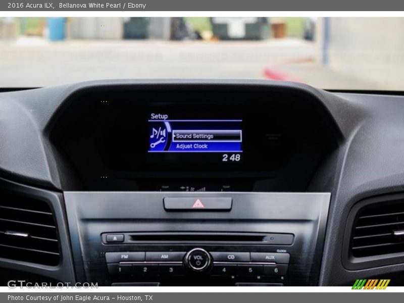Bellanova White Pearl / Ebony 2016 Acura ILX