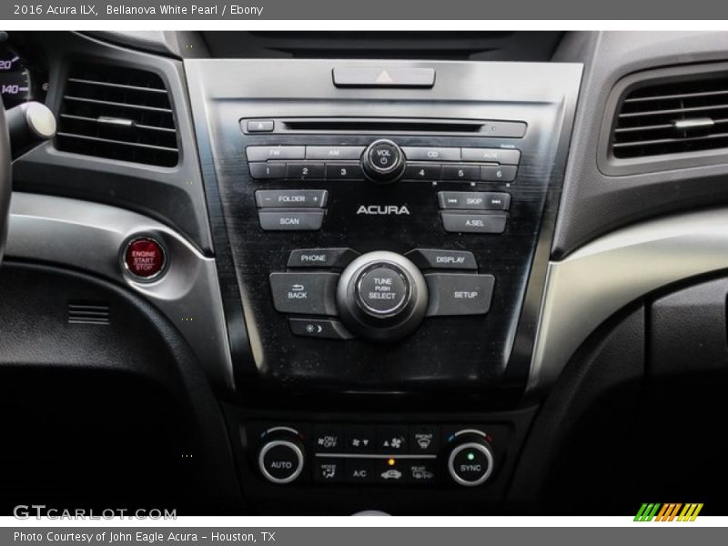 Bellanova White Pearl / Ebony 2016 Acura ILX