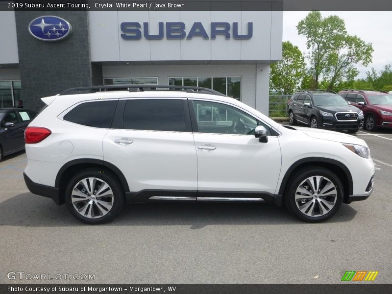 Crystal White Pearl / Java Brown 2019 Subaru Ascent Touring