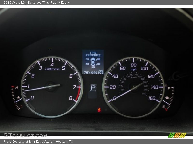 Bellanova White Pearl / Ebony 2016 Acura ILX