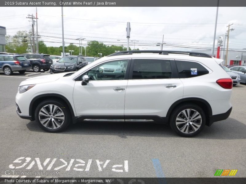 Crystal White Pearl / Java Brown 2019 Subaru Ascent Touring