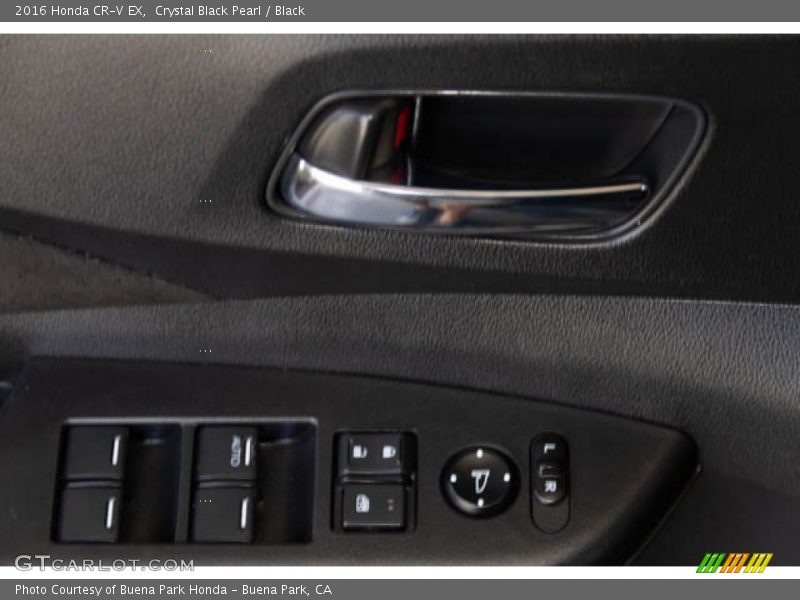Crystal Black Pearl / Black 2016 Honda CR-V EX