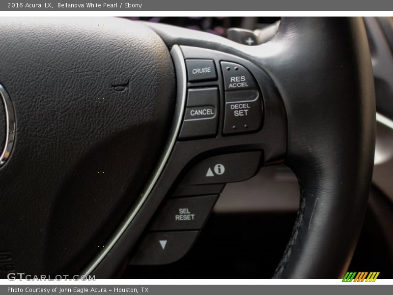 Bellanova White Pearl / Ebony 2016 Acura ILX