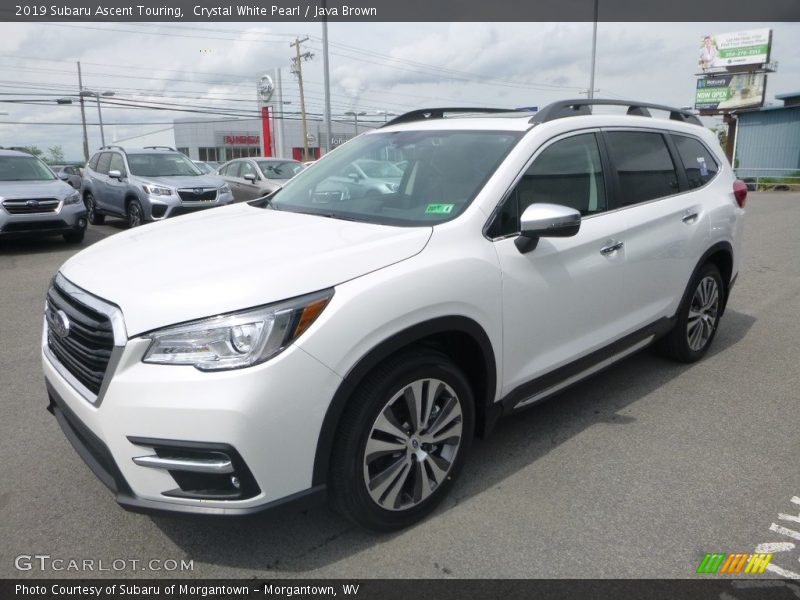 Crystal White Pearl / Java Brown 2019 Subaru Ascent Touring