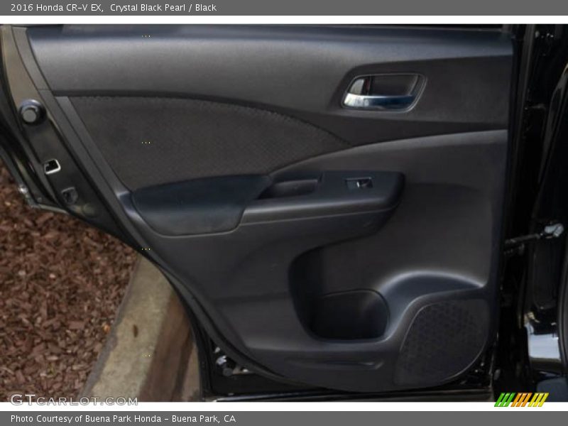 Crystal Black Pearl / Black 2016 Honda CR-V EX