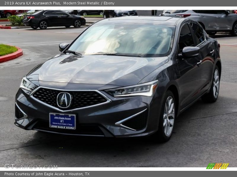 Modern Steel Metallic / Ebony 2019 Acura ILX Acurawatch Plus