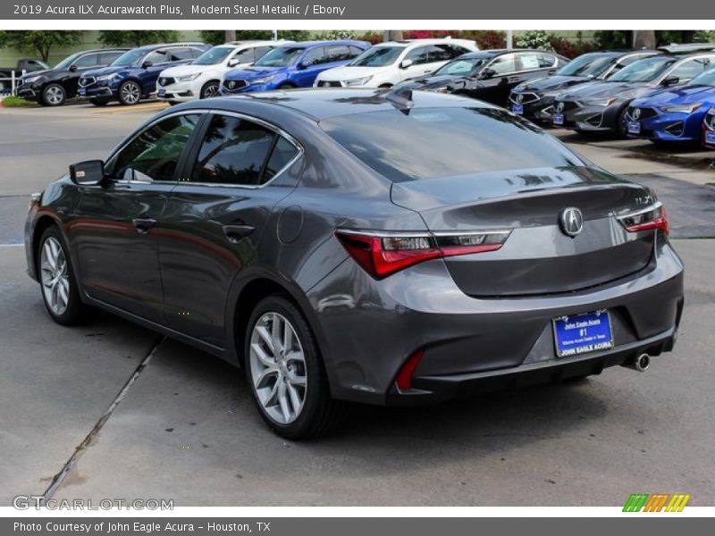 Modern Steel Metallic / Ebony 2019 Acura ILX Acurawatch Plus