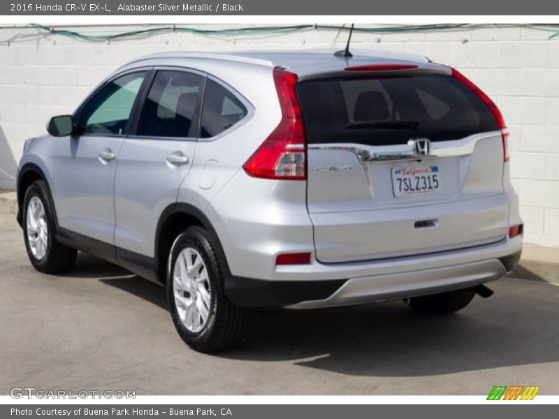 Alabaster Silver Metallic / Black 2016 Honda CR-V EX-L