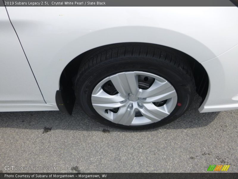 Crystal White Pearl / Slate Black 2019 Subaru Legacy 2.5i