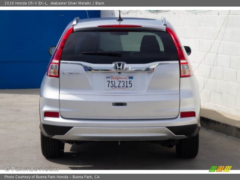 Alabaster Silver Metallic / Black 2016 Honda CR-V EX-L