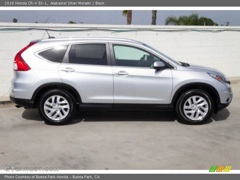 Alabaster Silver Metallic / Black 2016 Honda CR-V EX-L