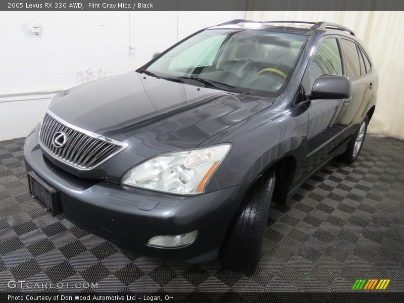 Flint Gray Mica / Black 2005 Lexus RX 330 AWD