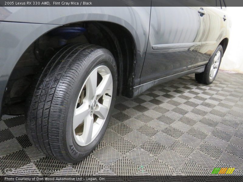 Flint Gray Mica / Black 2005 Lexus RX 330 AWD