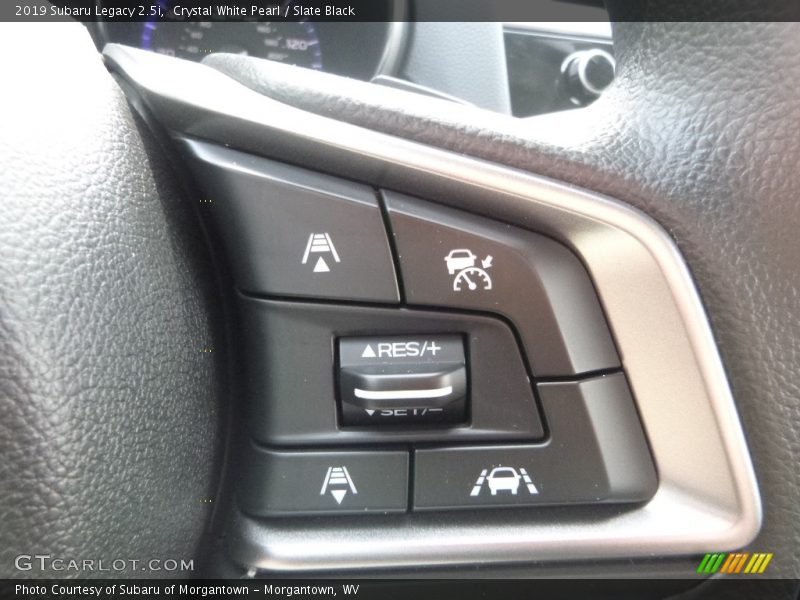 Crystal White Pearl / Slate Black 2019 Subaru Legacy 2.5i