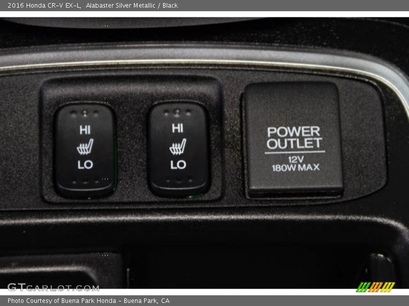 Alabaster Silver Metallic / Black 2016 Honda CR-V EX-L