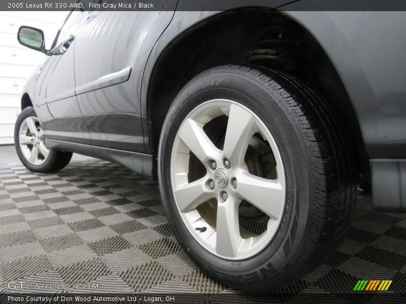 Flint Gray Mica / Black 2005 Lexus RX 330 AWD