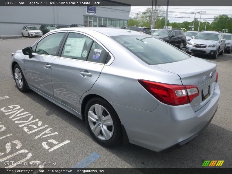 Ice Silver Metallic / Slate Black 2019 Subaru Legacy 2.5i