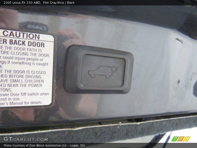 Flint Gray Mica / Black 2005 Lexus RX 330 AWD