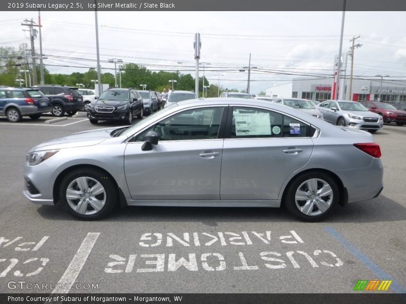 Ice Silver Metallic / Slate Black 2019 Subaru Legacy 2.5i