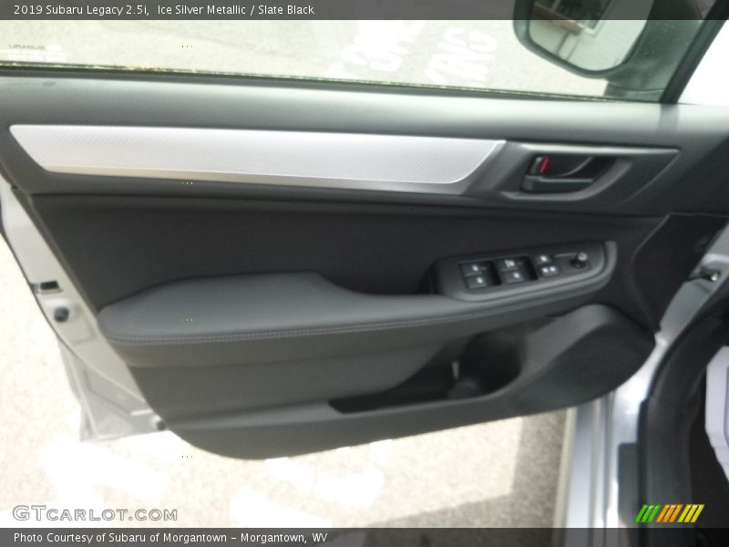 Ice Silver Metallic / Slate Black 2019 Subaru Legacy 2.5i