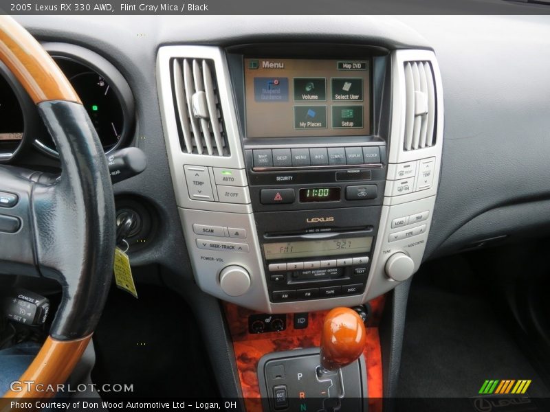 Flint Gray Mica / Black 2005 Lexus RX 330 AWD