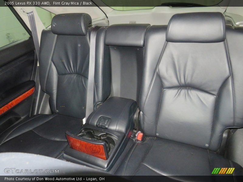 Flint Gray Mica / Black 2005 Lexus RX 330 AWD