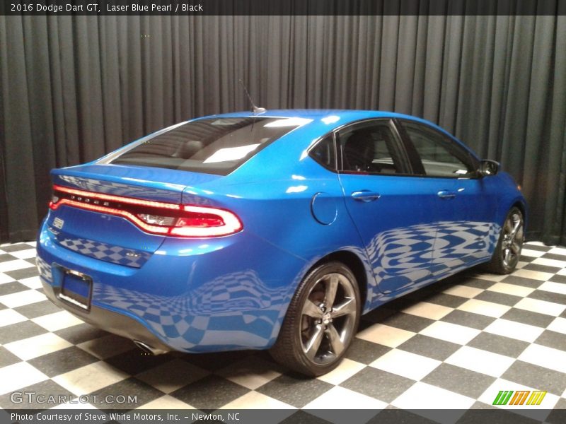 Laser Blue Pearl / Black 2016 Dodge Dart GT