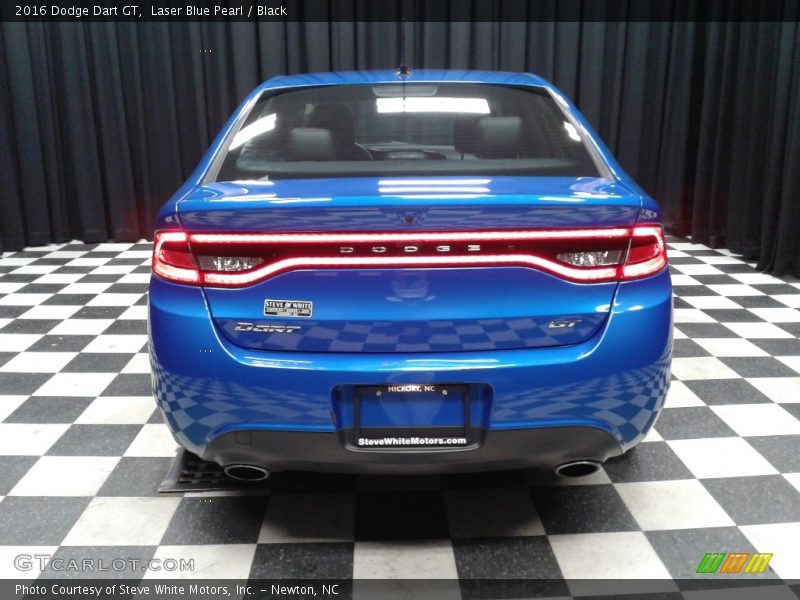 Laser Blue Pearl / Black 2016 Dodge Dart GT