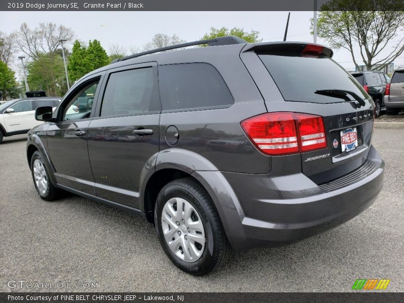 Granite Pearl / Black 2019 Dodge Journey SE