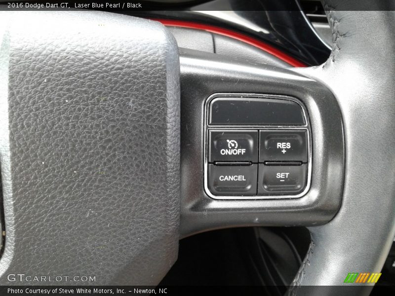 Laser Blue Pearl / Black 2016 Dodge Dart GT