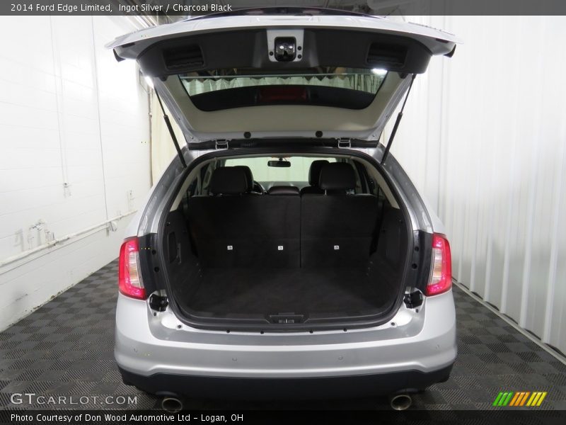 Ingot Silver / Charcoal Black 2014 Ford Edge Limited