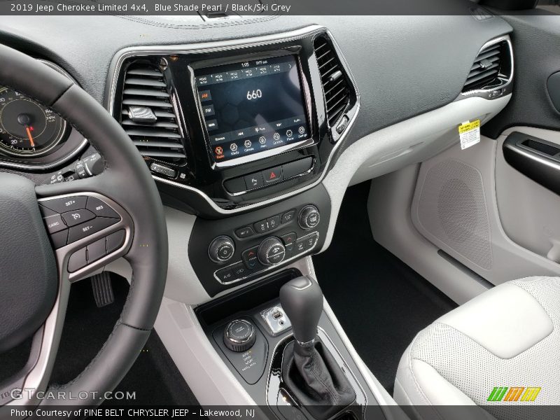 Blue Shade Pearl / Black/Ski Grey 2019 Jeep Cherokee Limited 4x4