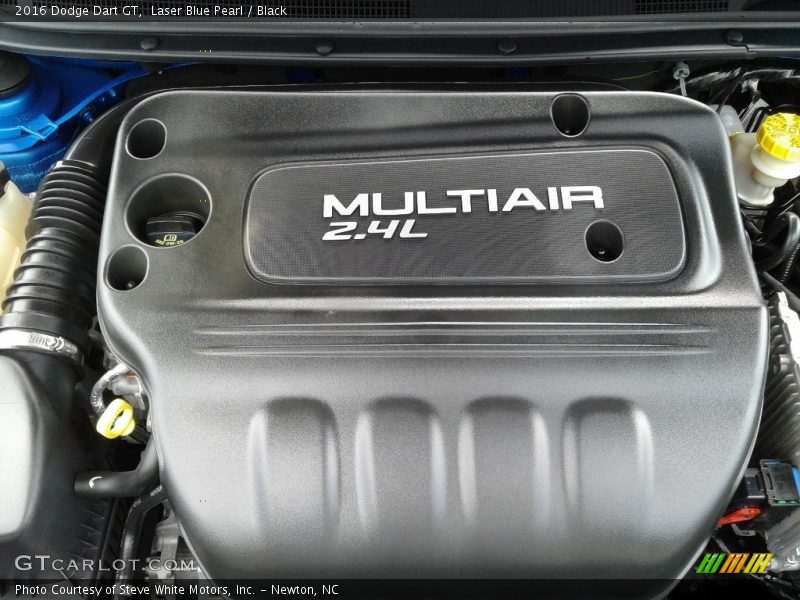 Laser Blue Pearl / Black 2016 Dodge Dart GT