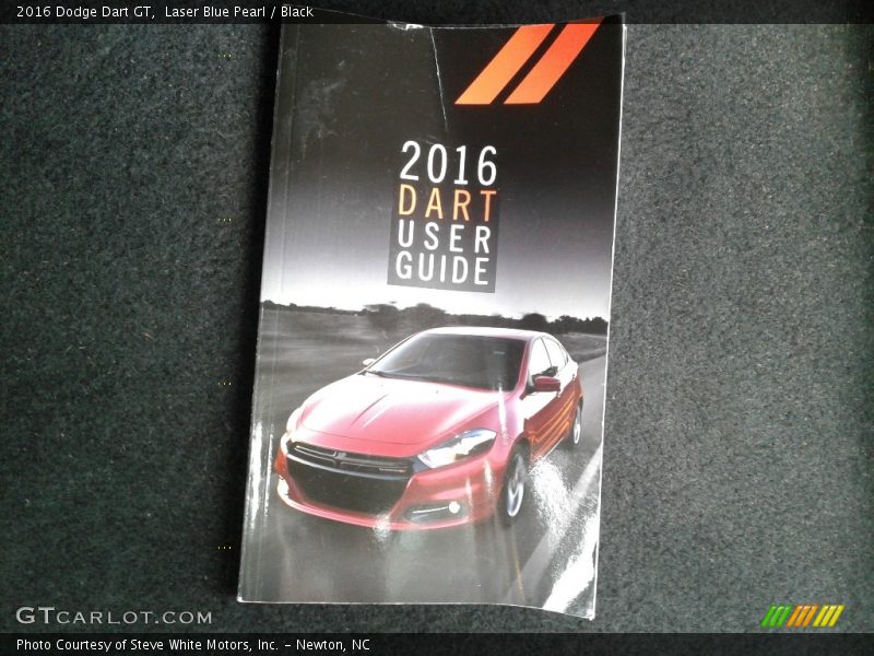 Laser Blue Pearl / Black 2016 Dodge Dart GT