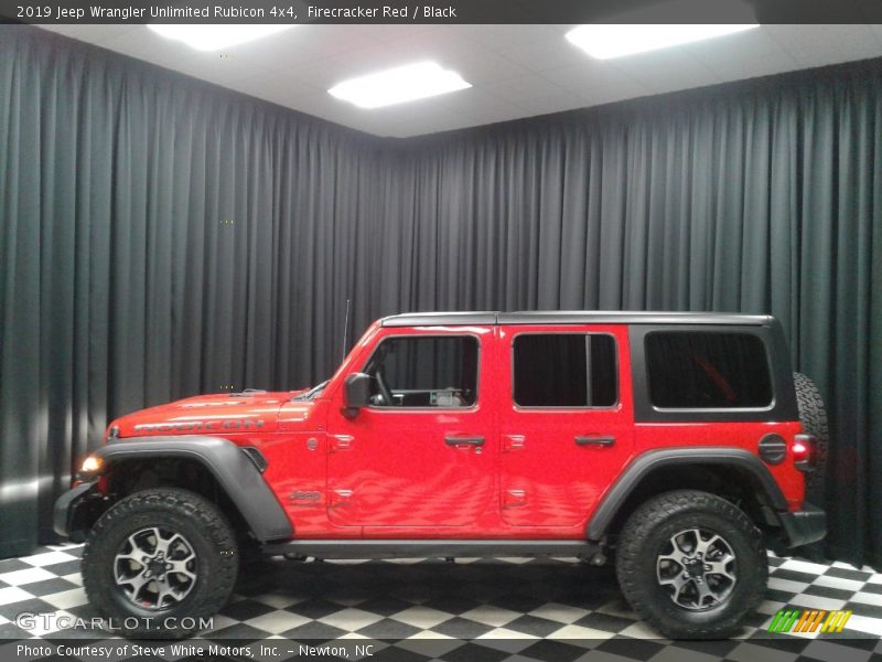 Firecracker Red / Black 2019 Jeep Wrangler Unlimited Rubicon 4x4