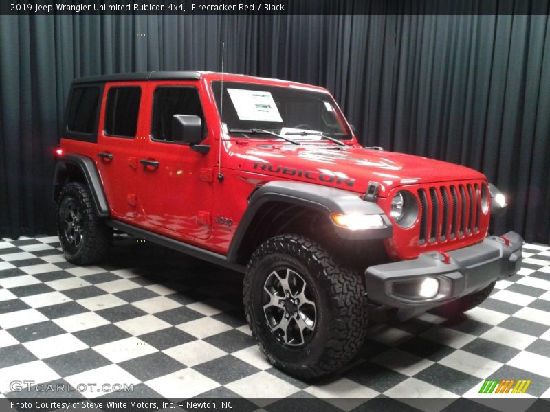 Firecracker Red / Black 2019 Jeep Wrangler Unlimited Rubicon 4x4