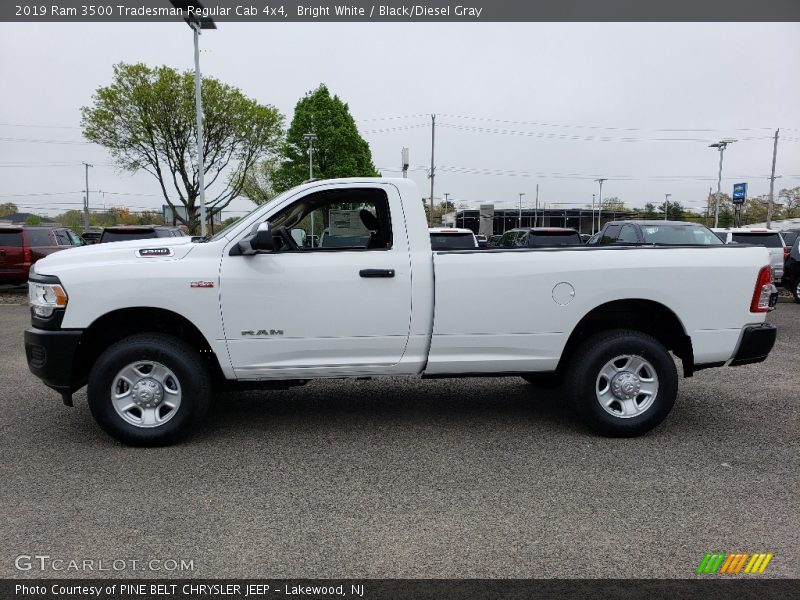 2019 3500 Tradesman Regular Cab 4x4 Bright White