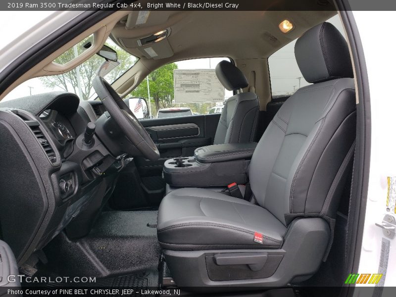 Front Seat of 2019 3500 Tradesman Regular Cab 4x4
