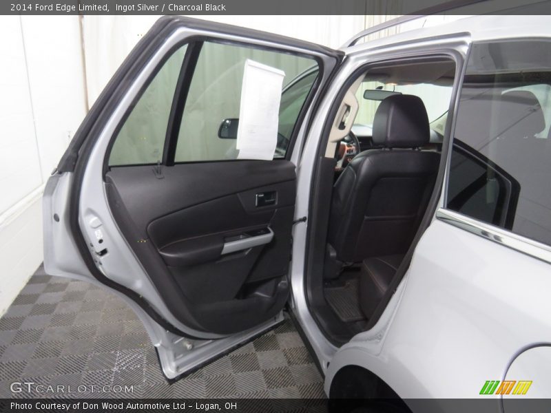 Ingot Silver / Charcoal Black 2014 Ford Edge Limited