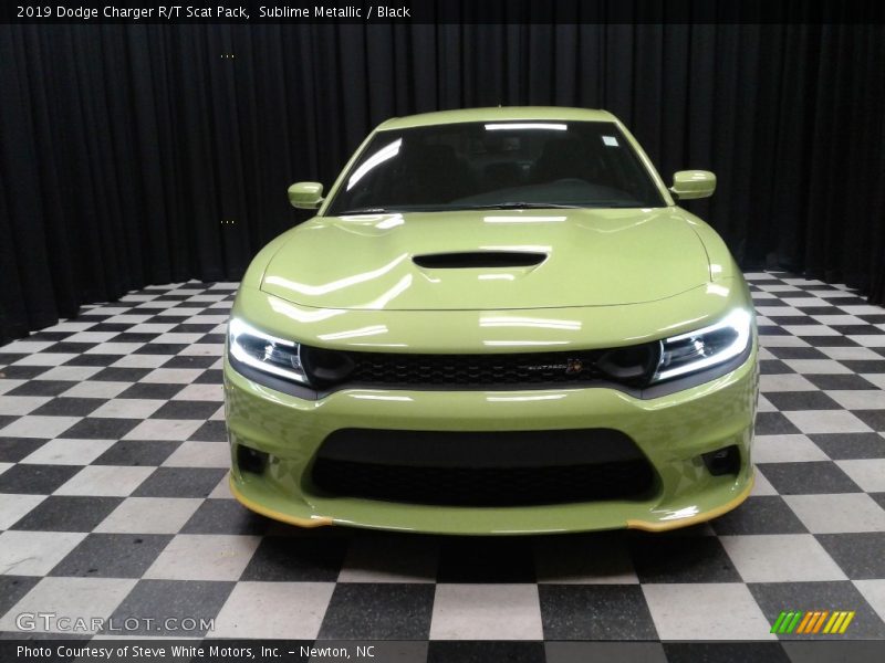 Sublime Metallic / Black 2019 Dodge Charger R/T Scat Pack