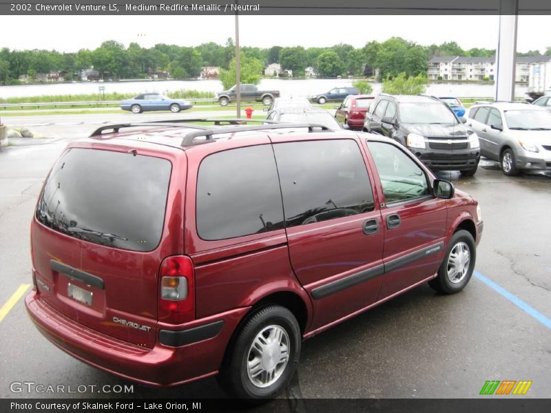 Medium Redfire Metallic / Neutral 2002 Chevrolet Venture LS