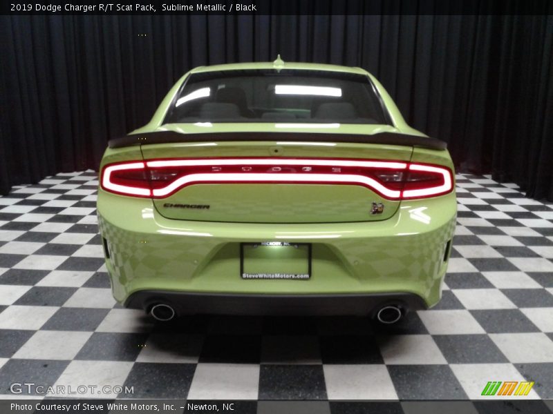 Sublime Metallic / Black 2019 Dodge Charger R/T Scat Pack