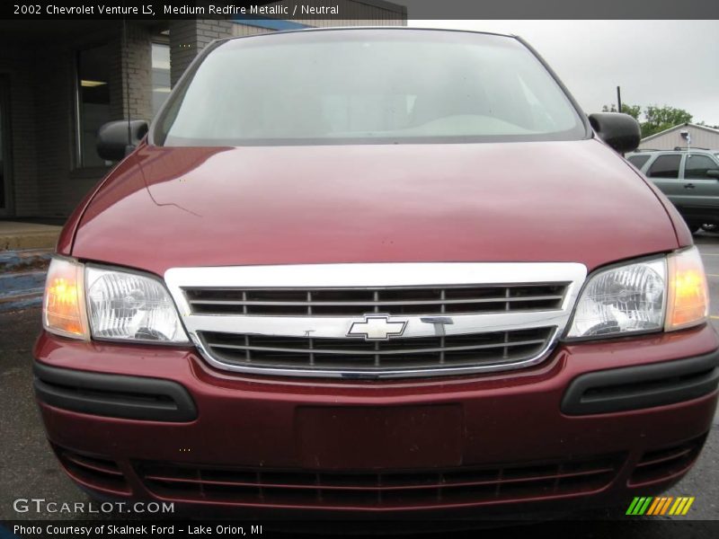 Medium Redfire Metallic / Neutral 2002 Chevrolet Venture LS