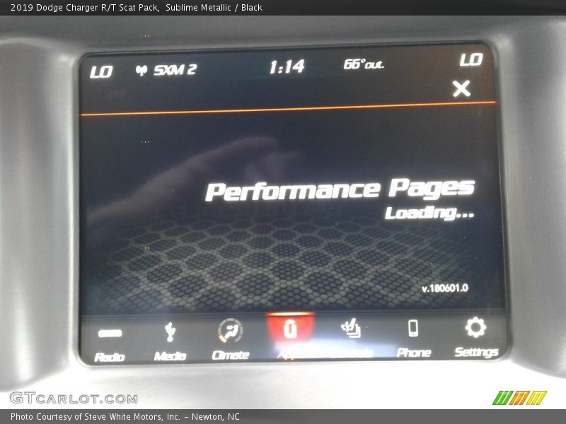 Sublime Metallic / Black 2019 Dodge Charger R/T Scat Pack