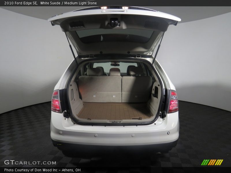 White Suede / Medium Light Stone 2010 Ford Edge SE