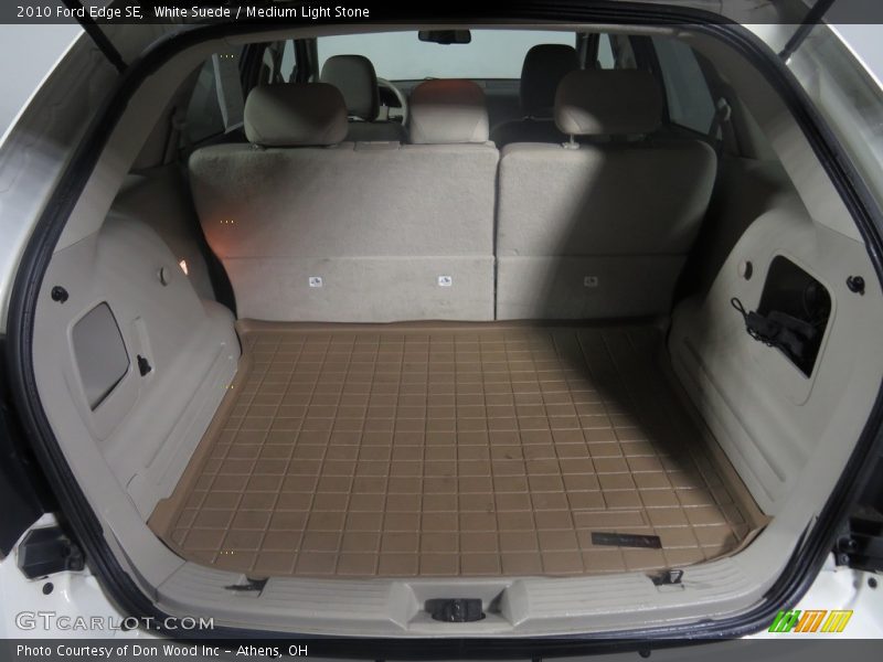 White Suede / Medium Light Stone 2010 Ford Edge SE