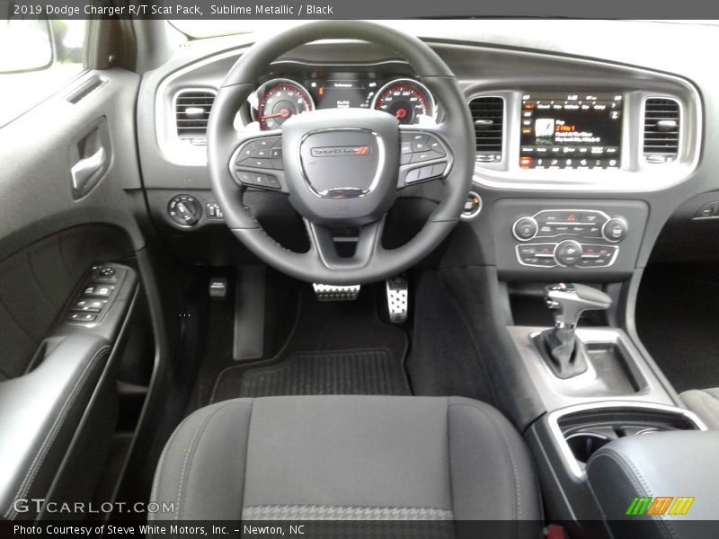 Sublime Metallic / Black 2019 Dodge Charger R/T Scat Pack