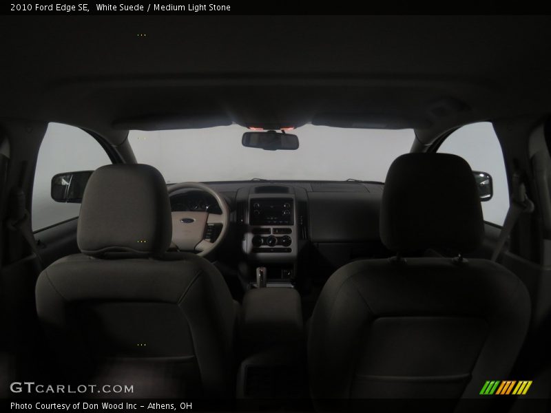 White Suede / Medium Light Stone 2010 Ford Edge SE