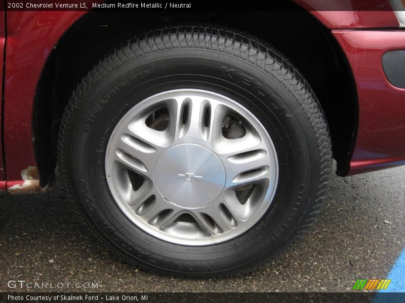 Medium Redfire Metallic / Neutral 2002 Chevrolet Venture LS