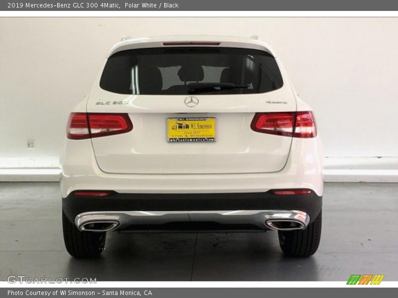 Polar White / Black 2019 Mercedes-Benz GLC 300 4Matic